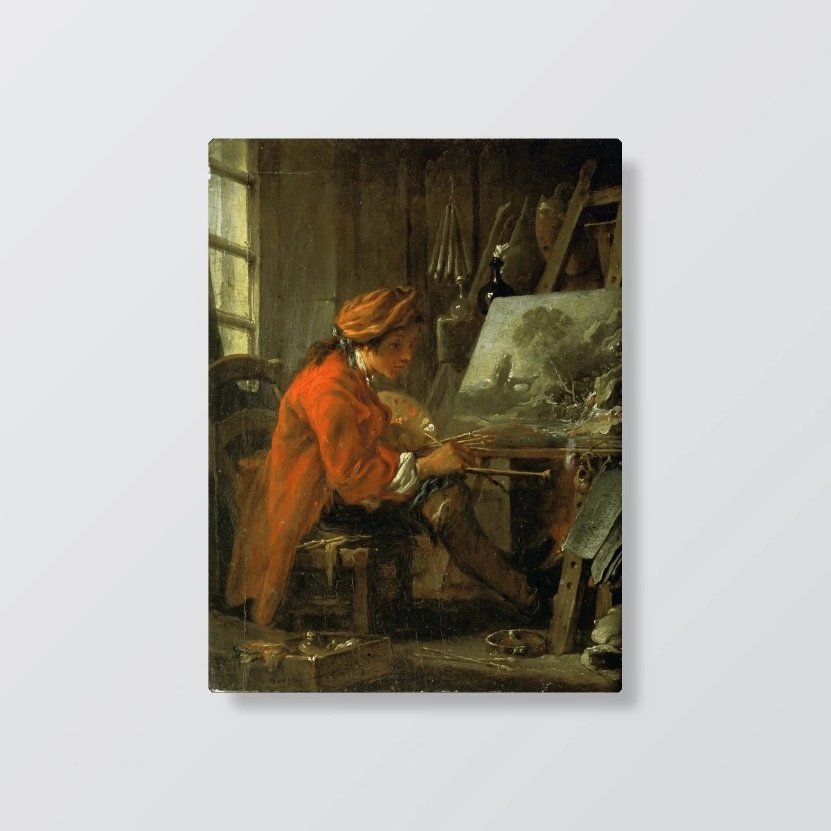 The Painter in his Studio(The Painter in his Studio)