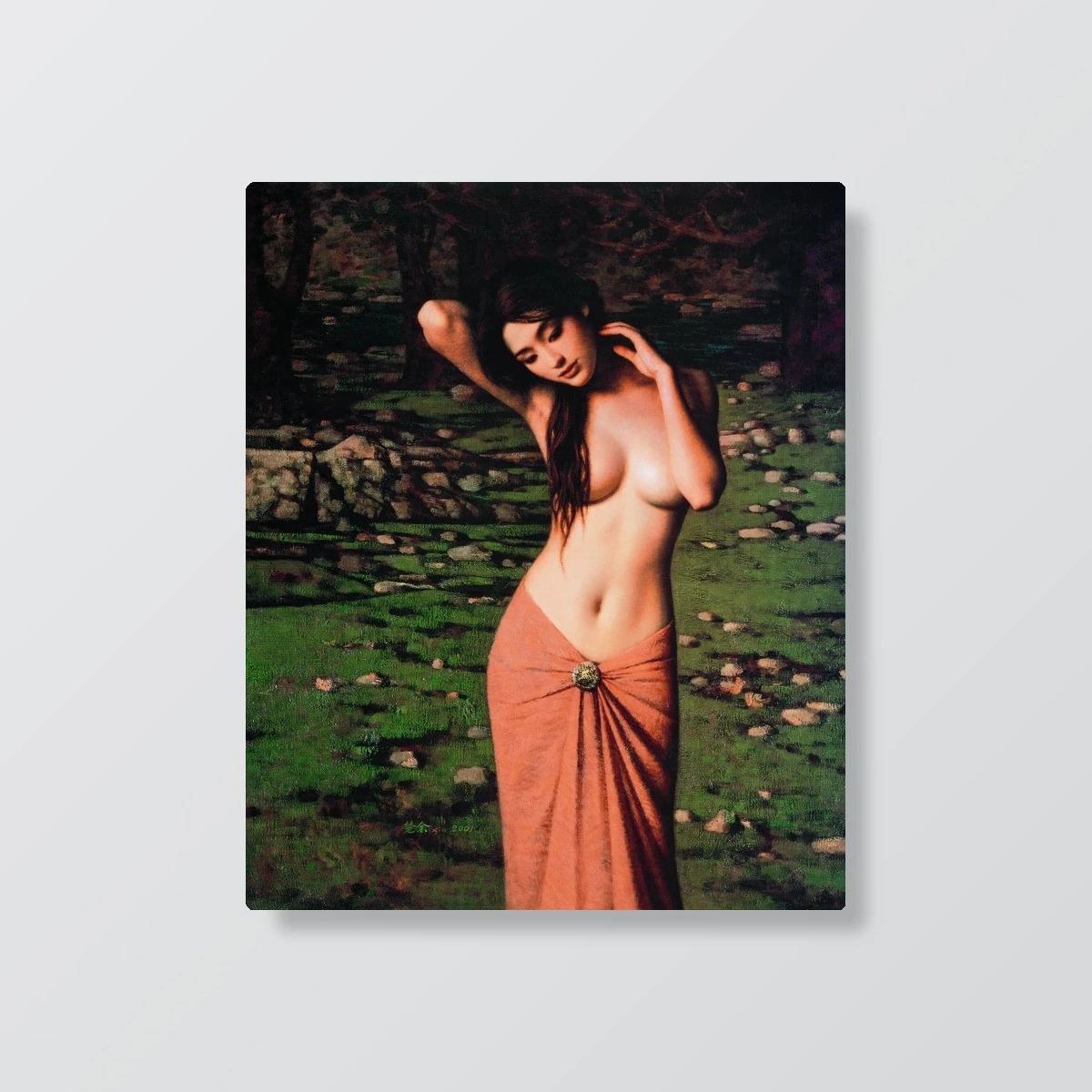 XieChuyu_GuanZejv_Oil_Painting_Figure(XieChuyu_GuanZejv_Oil_Painting_Figure)