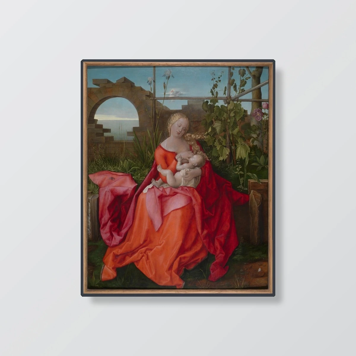 The Virgin and Child with the Iris(The Virgin and Child with the Iris)