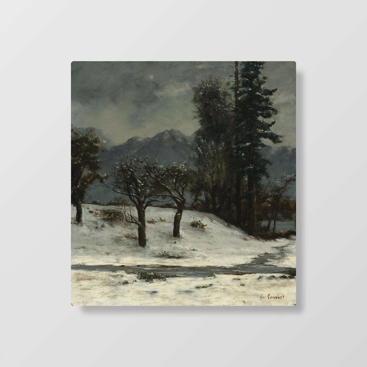 Snowy Landscape(Snowy Landscape)