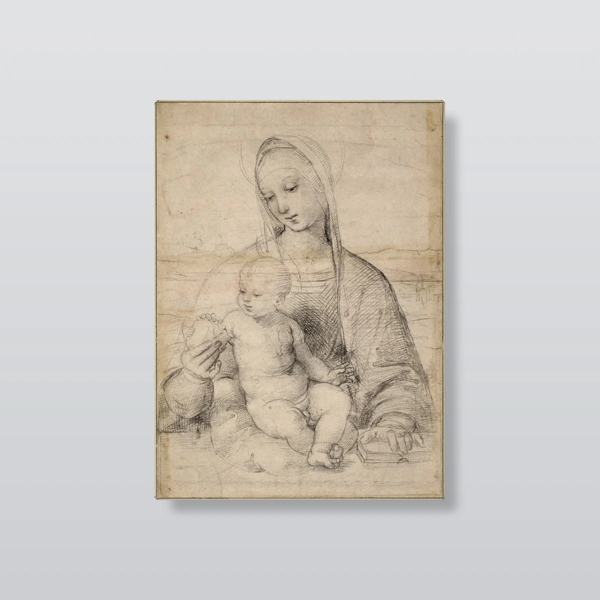 Madonna and Child with Pomegranate(Madonna and Child with Pomegranate)