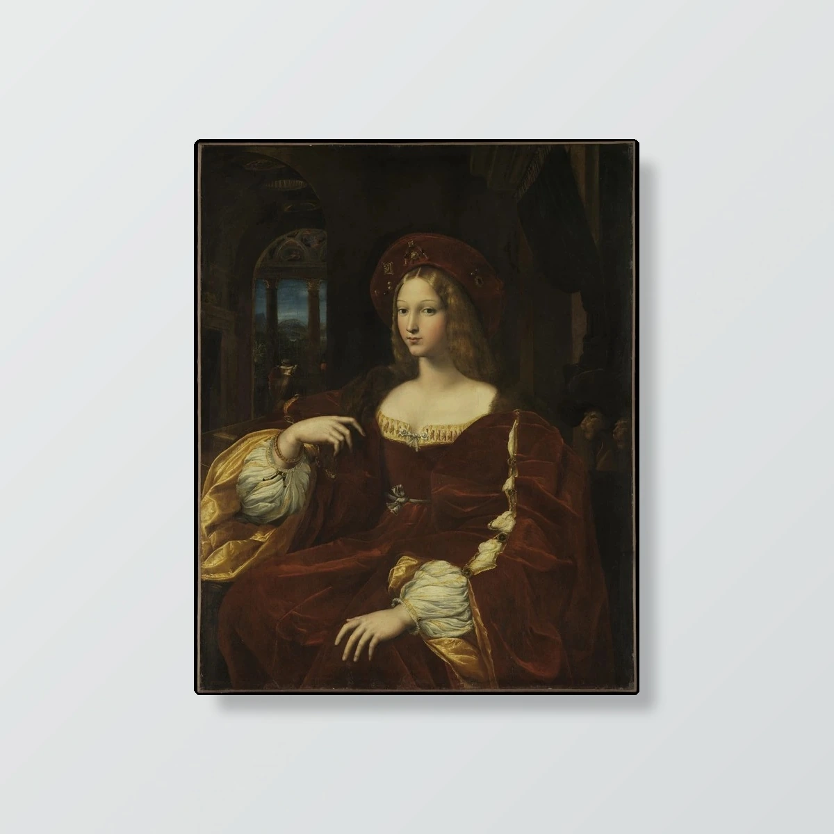 Portrait of Jeanne de Aragon(Portrait of Jeanne de Aragon)