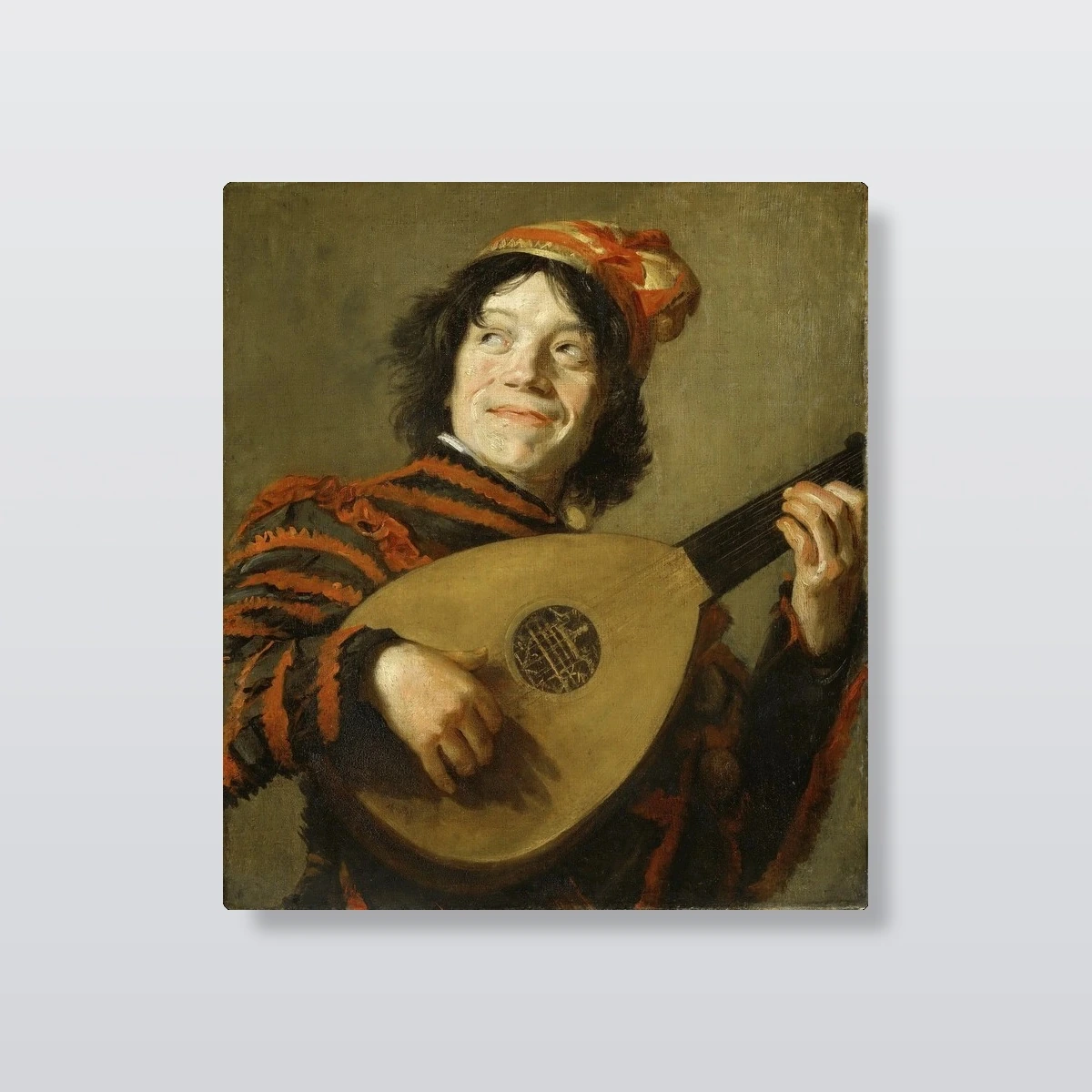 Man Playing a Lute(Man Playing a Lute)