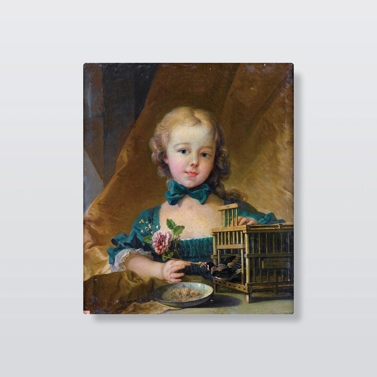 Child with Birdcage(Child with Birdcage)