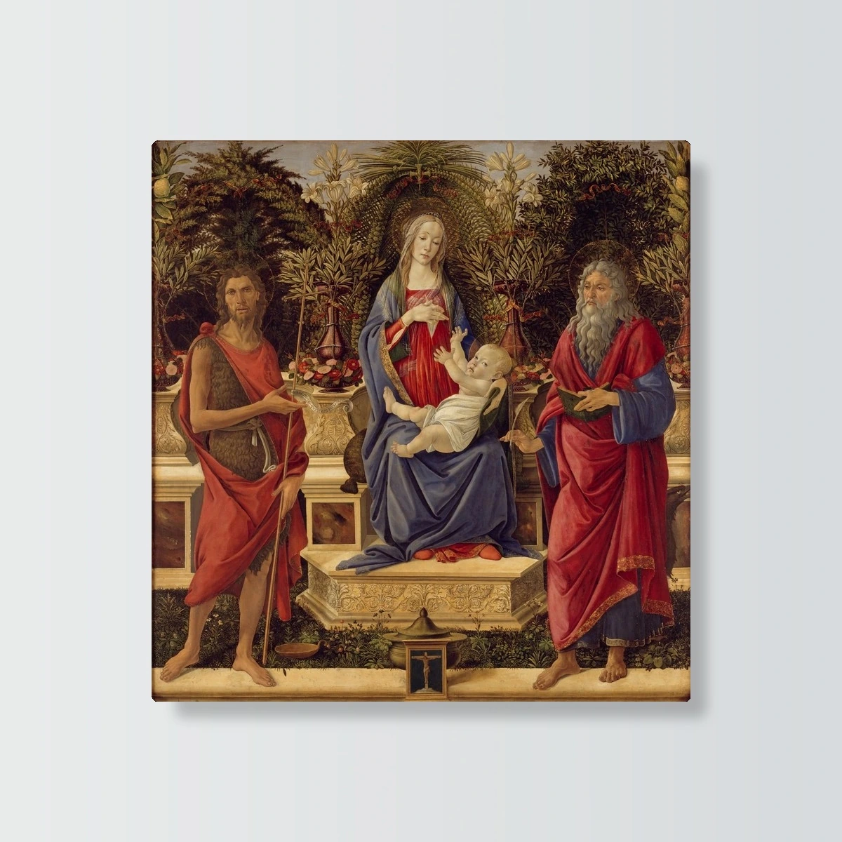 The Madonna and Child with Two Saints(The Madonna and Child with Two Saints)