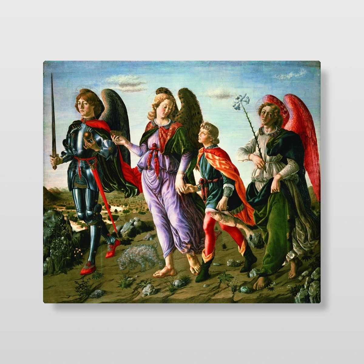 The Three Angels and Tobias(The Three Angels and Tobias)