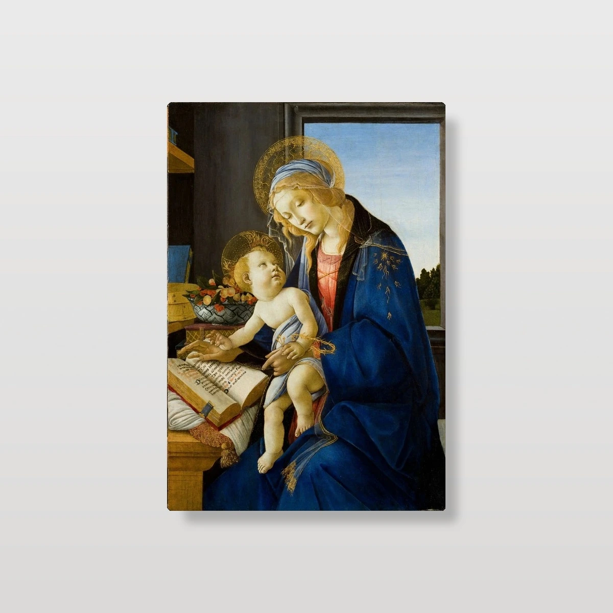 The Virgin and Child with a Book(The Virgin and Child with a Book)