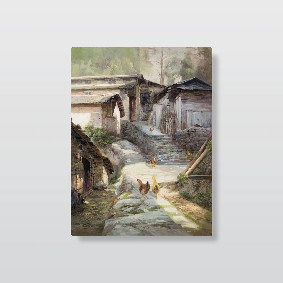 实用风景油画