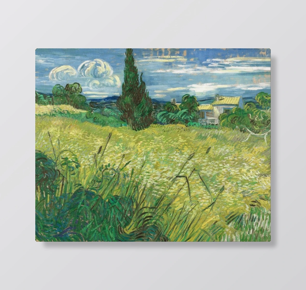 Wheat Field with Cypresses(Wheat Field with Cypresses)