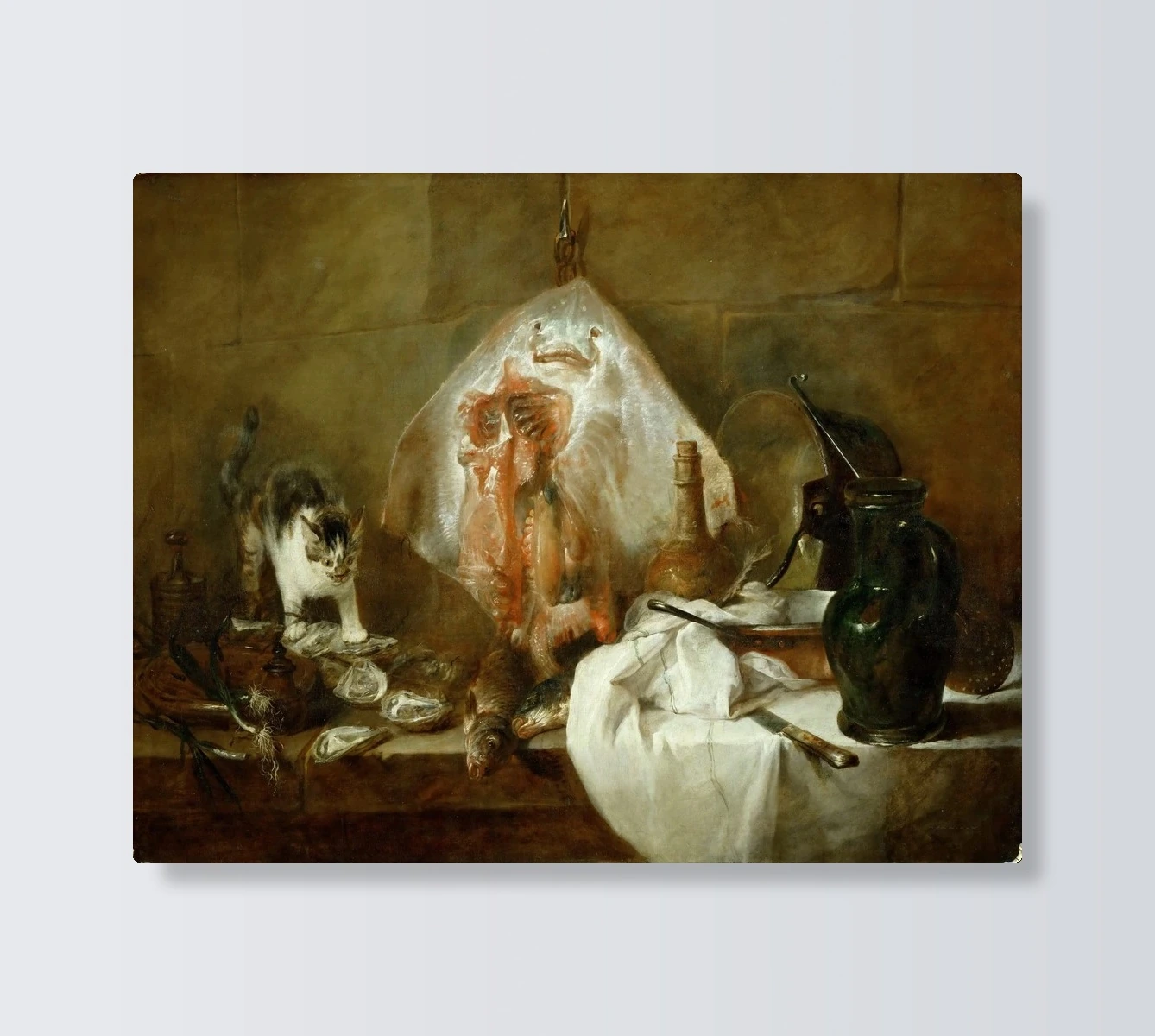 Still Life with Fish and Cat(Still Life with Fish and Cat)