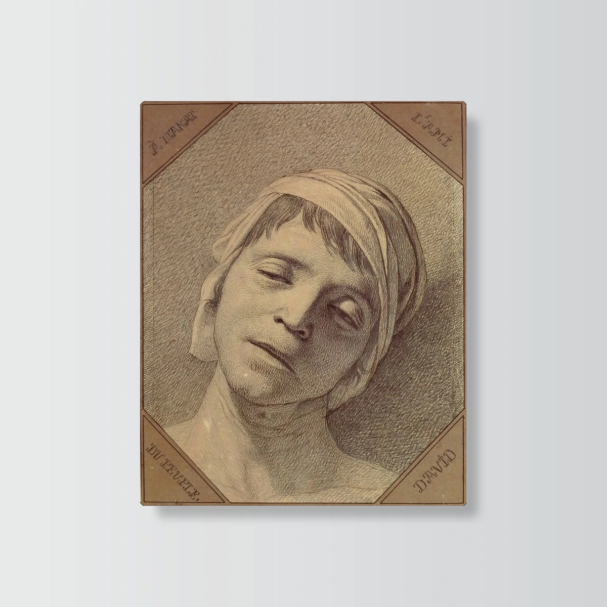 David The Death of Marat Study(David The Death of Marat Study)