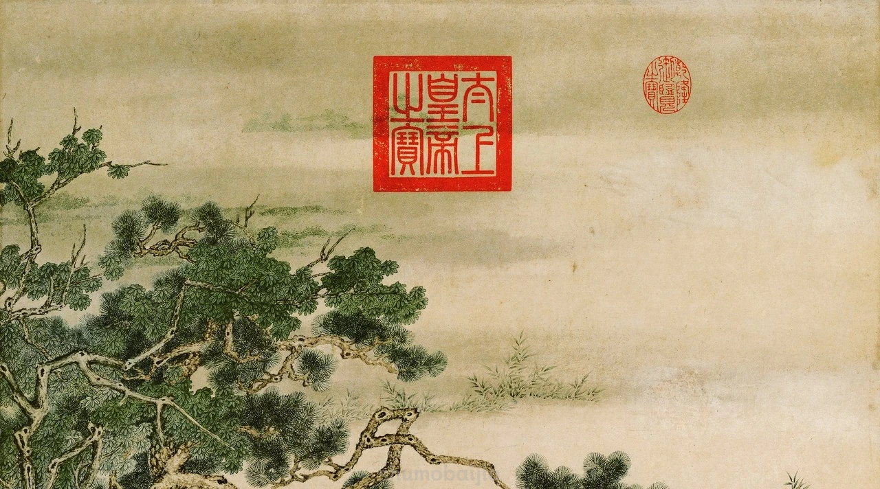 弘历观画图
